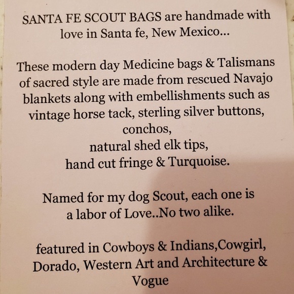 Santa Fe Scout Collection Messenger Bag (OOAK) - Picture 12 of 12